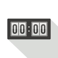 Scoreboard icon, flat style vector