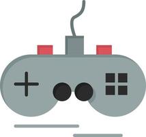 Joystick Wireless Xbox Gamepad  Flat Color Icon Vector icon banner Template