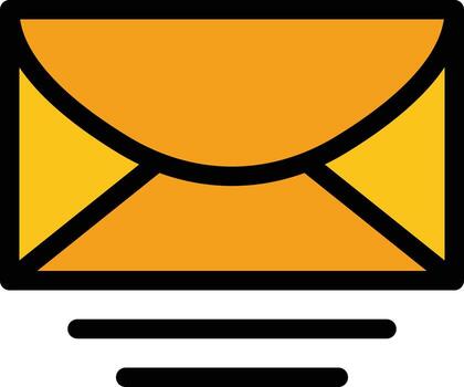 Mail Email Message Global  Flat Color Icon Vector icon banner Template