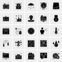 25 Universal Business Icons Vector Creative Icon Illustration to use in web and Mobile Related project