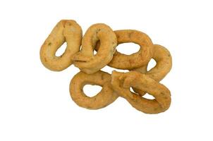 Taralli, typical food from Puglia, Italy photo