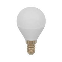 LED light bulb isolated on white background from side photo