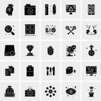 25 Universal Business Icons Vector Creative Icon Illustration to use in web and Mobile Related project