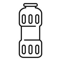 Clean powder bottle icon, outline style vector