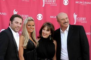 Jay McGraw and Wife, Robin and Dr Phil McGraw Academy of Country Music Awards MGM Grand Garden Arena Las Vegas, NV May 15, 2007 2007 photo