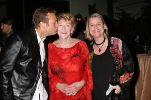 Doug Davidson, Jeanne Cooper, and Cindy Fisher at a private 80th Birthday party for Jeanne Cooper hosted by Lee Bell at her home in Beverly Hills, CA on October 23, 2008 photo