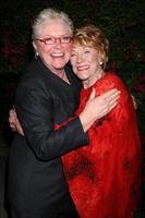 Susan Flannery and Jeanne Cooper at a private 80th Birthday party for Jeanne Cooper hosted by Lee Bell at her home in Beverly Hills, CA on October 23, 2008 photo