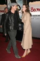 Brad Pitt and Angelina Jolie Beowulf Premiere Mann s Village Theater Los Angeles, CA November 5, 2007 2007 photo