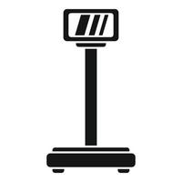 Sport scales icon, simple style vector