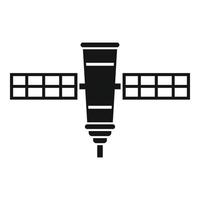 Galaxy space ship icon simple vector. Rocket spaceship vector