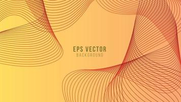 Yellow Gradient Line Shape Background Abstract EPS Vector