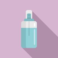 Medical antiseptic icon, flat style vector