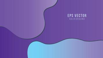 Purple Papercut Gradient Shape Background Abstract EPS Vector