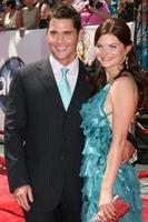 Designer Jack Mackenroth and Heather Tom arriving at the Daytime Emmys 2008 at the Kodak Theater in Hollywood, CA on June 20, 2008 photo