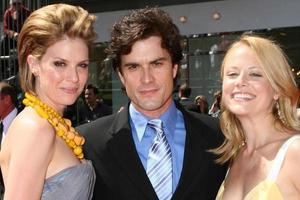 Megan Ward, Rick Hearst, and Claire Coffee arriving at the Daytime Emmys 2008 at the Kodak Theater in Hollywood, CA on June 20, 2008 photo