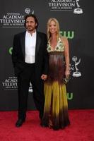 Thorsten Kaye and Susan Haskell arriving at the Daytime Emmy Awards at the Orpheum Theater in Los Angeles, CA on August 30, 2009 photo