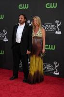 Thorsten Kaye and Susan Haskell arriving at the Daytime Emmy Awards at the Orpheum Theater in Los Angeles, CA on August 30, 2009 photo