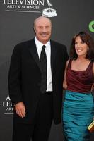 Dr Phil McGraw and Family arriving at the Daytime Emmy Awards at the Orpheum Theater in Los Angeles, CA on August 30, 2009 photo