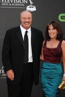 Dr Phil McGraw and Family arriving at the Daytime Emmy Awards at the Orpheum Theater in Los Angeles, CA on August 30, 2009 photo