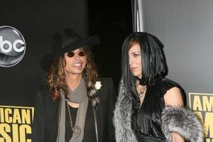 Steven Tyler arriving to the 2008 American Music Awards at the Nokia Theater in Los Angeles, CA November 23, 2008 photo