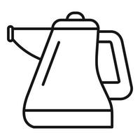 Duster steam cleaner icon, outline style vector