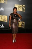 Queen Latifah arriving to the 2008 American Music Awards at the Nokia Theater in Los Angeles, CA November 23, 2008 photo