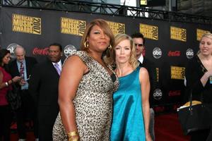 Queen Latifah and Jennie Garth American Music Awards 2007 Nokia Theater Los Angeles, CA November 18, 2007 2007 photo