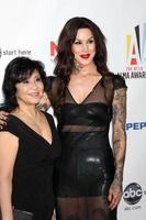 Katherine von Drachenberg, aka Kat Von D and Her mother She has a Tattoo of her mom on her shoulder arriving at the 2009 ALMA Awards Royce Hall, UCLA Los Angeles, CA September 17, 2009 photo