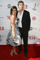 Roselyn Sanchez and Eric Winter arriving at the ALMA Awards in Pasadena, CA on August 17, 2008 photo