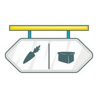Pointer shop icon, flat style vector