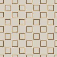 Seamless geometric pattern with squares on light beige background. Vector print for fabric background, textile