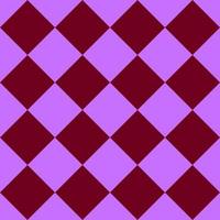 Seamless geometric cage mosaic pattern with violet rhombus. Vector print for fabric background