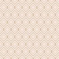 Seamless geometric pattern with line rhombus on pink background. Vector print for fabric background, textile
