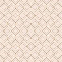 Seamless geometric pattern with line rhombus on pink background. Vector print for fabric background, textile