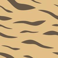 Seamless abstract animal print pattern in natural brown colors. Vector print for fabric