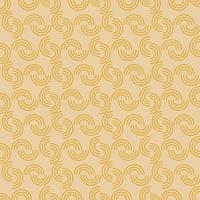 Seamless geometric pattern with line golden elements on pink background. Vector print for fabric background, textile