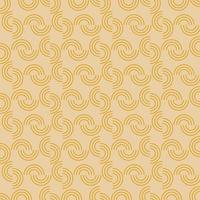 Seamless geometric pattern with line golden elements on pink background. Vector print for fabric background, textile