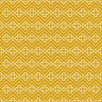 Seamless geometric pattern with line rhombus on yellow background. Vector print for fabric background, textile