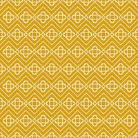 Seamless geometric pattern with line rhombus on yellow background. Vector print for fabric background, textile