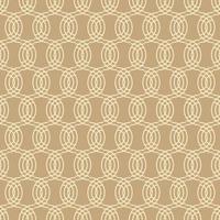 Seamless geometric pattern with line elements on beige background. Vector print for fabric background, textile