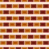 Seamless geometric pattern with color squares on pink background. Vector print for fabric background, textile