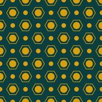 Seamless geometric pattern. Art deco style golden print pattern. Vector print for fabric background
