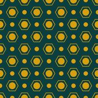 Seamless geometric pattern. Art deco style golden print pattern. Vector print for fabric background