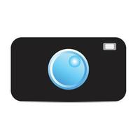 Camera Icon. Camera sign logotype vector illustration for web and mobile.