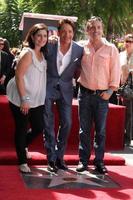 Dave Koz,sister and Brother at the Hollywood Walk of Fame Star Ceremony honoring Dave Koz Capital Building in Hollywood Los Angeles, CA September 22, 2009 photo