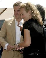 Matt Damon and publicist Jennifer Allen Matt Damon receives Star on the Hollywood Walk of Fame Los Angeles, CA July 25, 2007 2007 photo