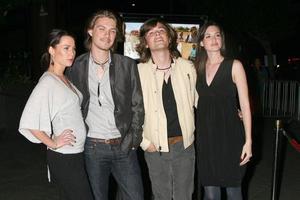 Taylor and Zac Hanson and Wives Darfur Now Screening Director s Guild of Ameria Los Angeles, CA October 30, 2007 2007 photo