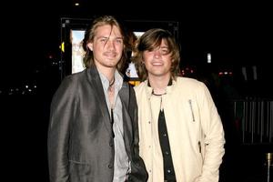 Taylor and Zac Hanson Darfur Now Screening Director s Guild of Ameria Los Angeles, CA October 30, 2007 2007 photo