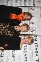 Jess Walton, Jeanne Cooper, and Eileen Davidson arriving at the AFTRA Media and Entertainment Excellence Awards AMEES at the Biltmore Hotel in Los Angeles,CA on March, 9 2009 photo