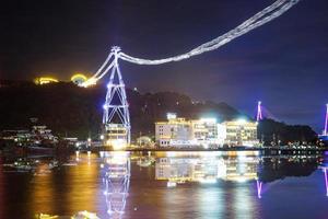 Night View of Yeosu, South Jeolla Province, Korea photo